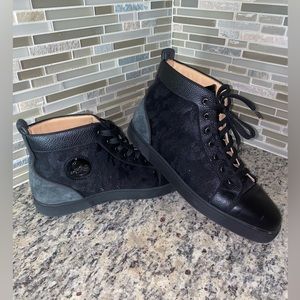 Christian Louboutin Men’s Sneakers Size 38 Black